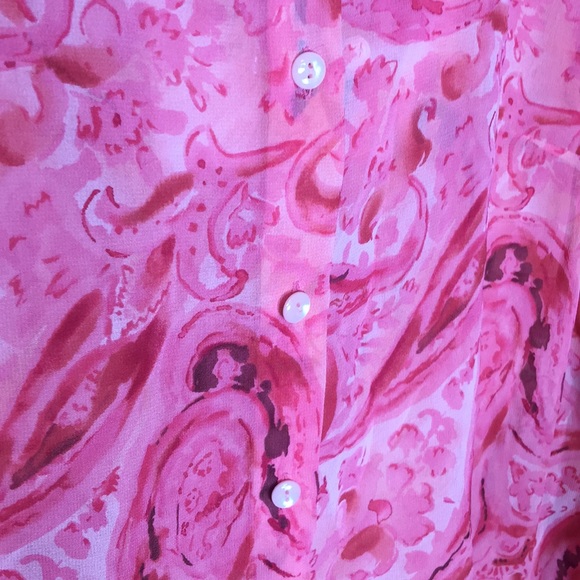 Ann Taylor NWT floral blouse - Picture 3 of 5